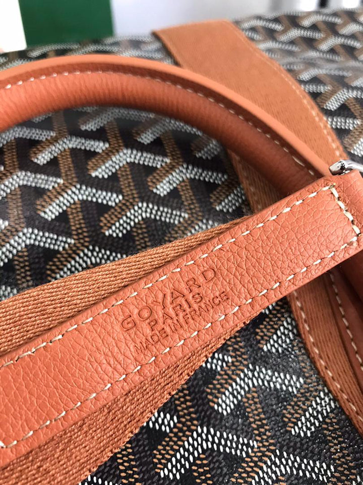 GOYARD MORVAN DOCUMENT CASE BLACK BROWN – Mila Berlucci